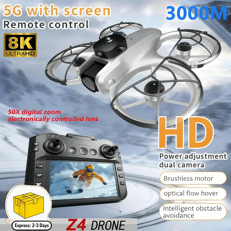 Drone Camera With Gimbal - Nowy dron MINI Z4 4K Professional