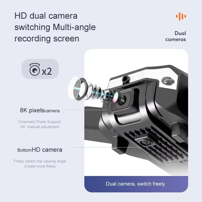 G6 RC Drone 8K S6 Profesjonaln – Drone Camera Mount recenzja i cena