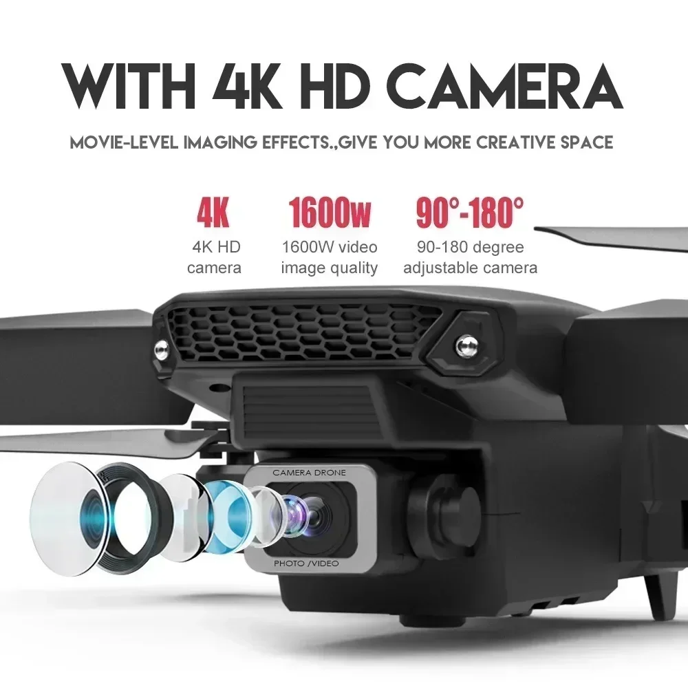 E88 Pro WIFI FPV Drone Wide An – Drone Camera Hd recenzja i cena