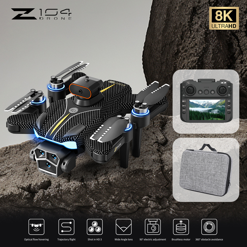Dron Z104 RC szerokokątny 8K H – Drone Camera Wide Angle recenzja i cena