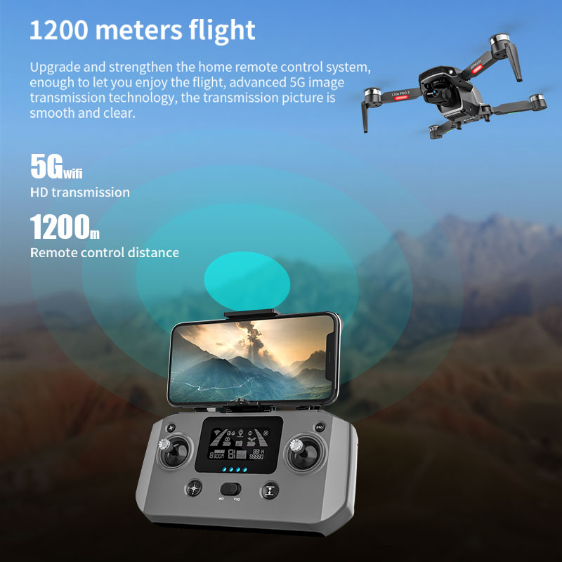 L106 Pro 3 Drone 5G WIFI FPV S – Drone Camera With Gimbal recenzja i cena