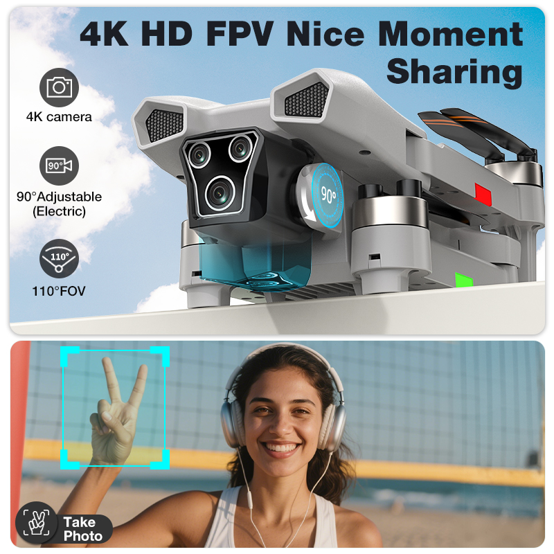 NOWY Gorący Dron L017 Pro Bezs – Drone Camera Hd recenzja i cena