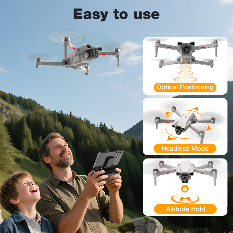 NOWY Gorący Dron L017 Pro Bezs – Drone Camera Hd recenzja i cena