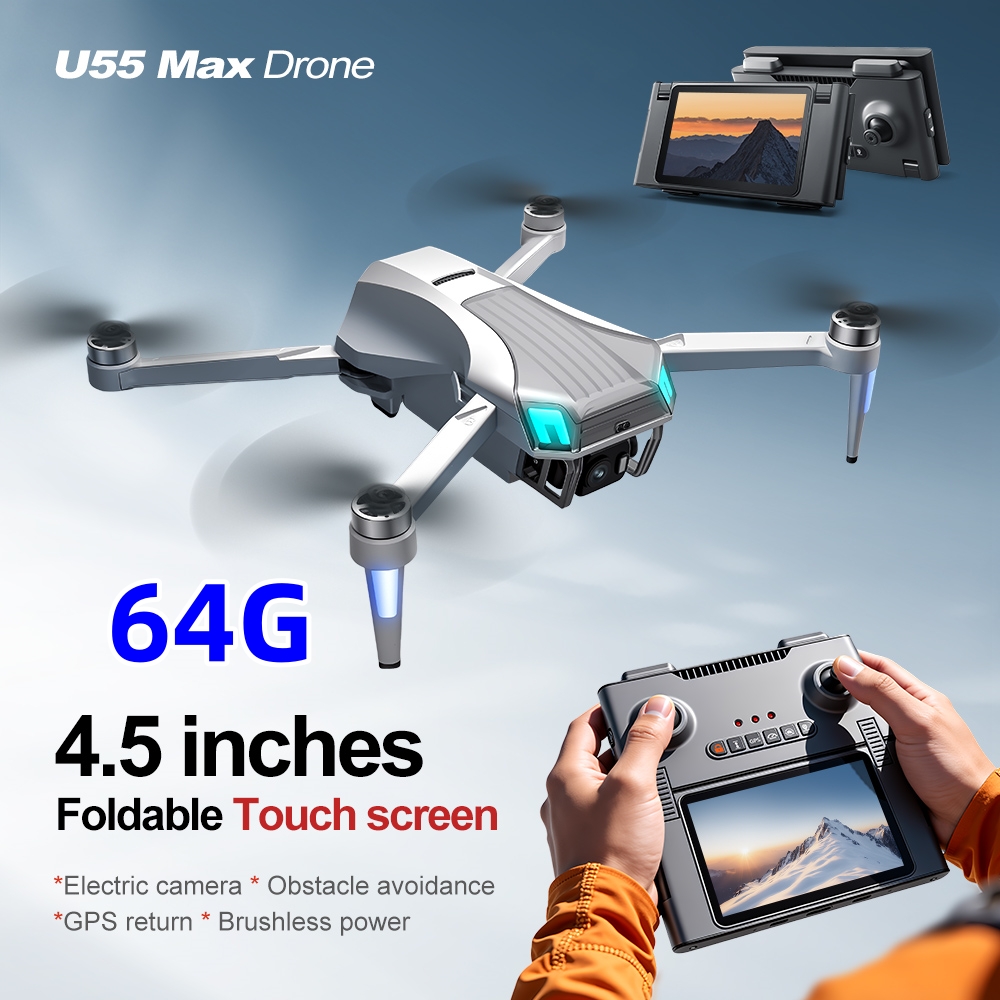 NCZOBOE U55 Dron GPS z optyczn – Drone Camera With Gimbal recenzja i cena