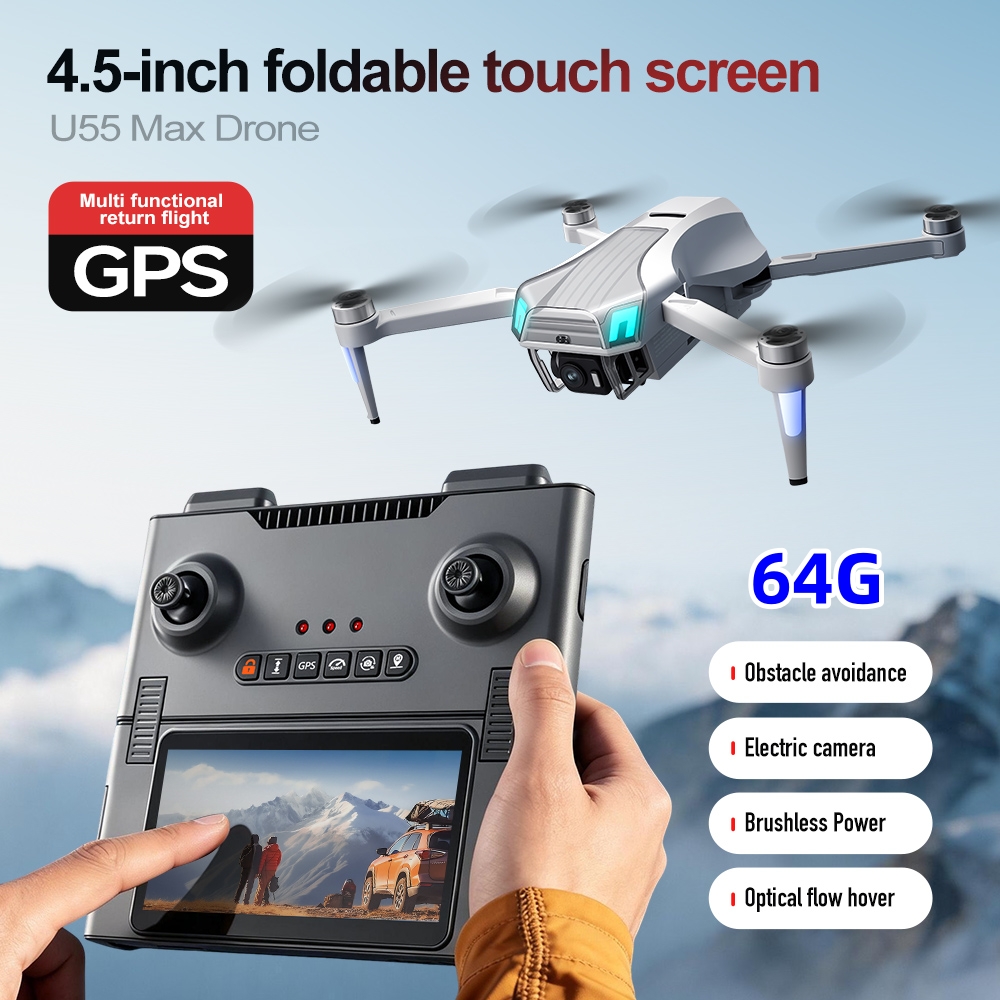NCZOBOE U55 Dron GPS z optyczn – Drone Camera With Gimbal recenzja i cena